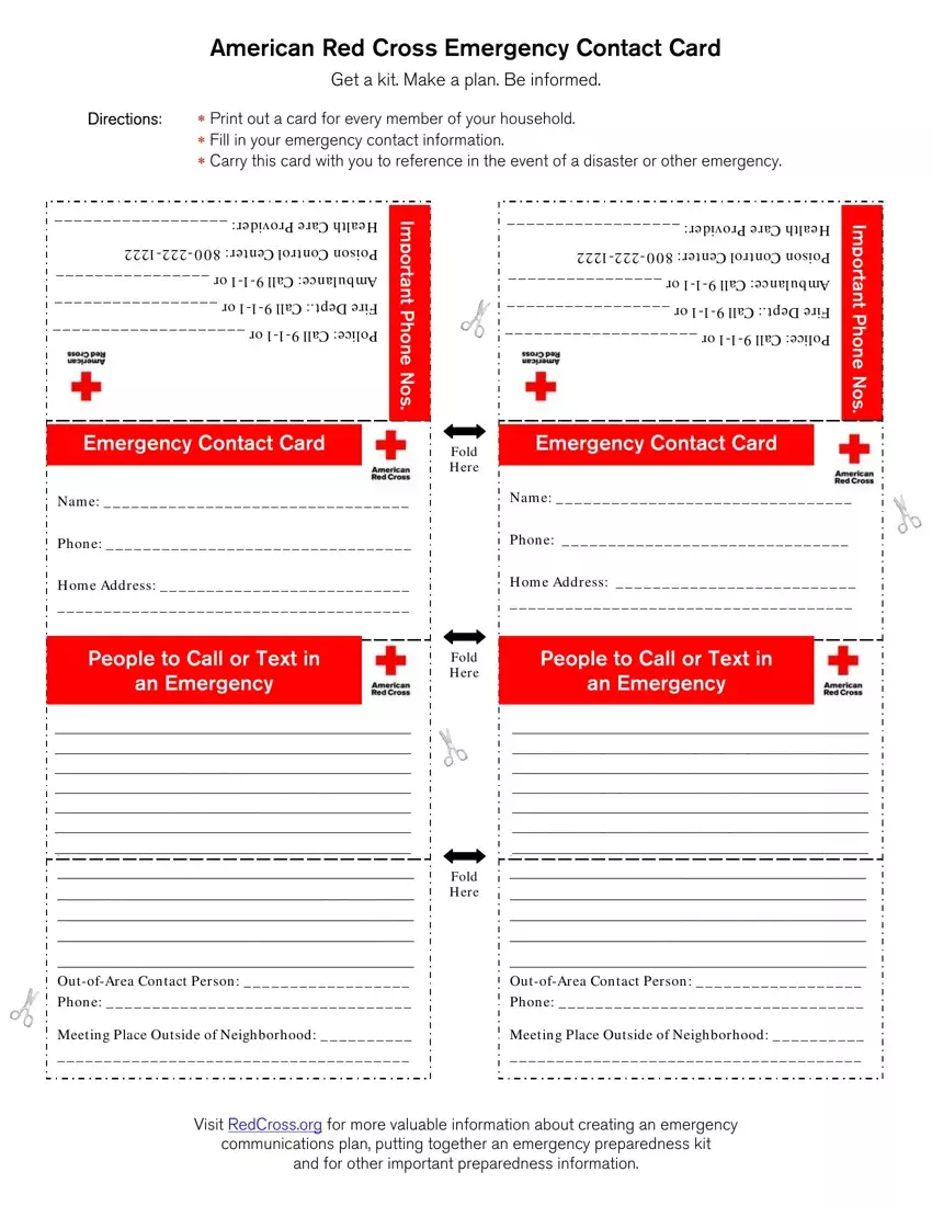 emergency card ≡ fill out printable pdf forms online